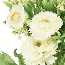 daiktų Dirbtinių gėlių dekoravimas dirbtinių gėlių puokštė Jasmin Bellis dirbtinė 30cm