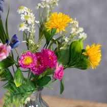 daiktų Dirbtinių gėlių puokštė, pavasarinė dekoracija svetainei ir biurui, 37 cm