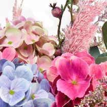 daiktų Dirbtinių gėlių puokštė dirbtinės hortenzijos dirbtinės gėlės 50cm