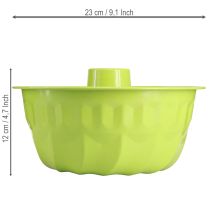 daiktų Metalinė dekoratyvinė Bundt kepimo forma, obuolių žalumo, Ø23cm, aukštis12cm