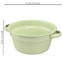 daiktų Metalinis dekoratyvinis dubuo, pastelinių spalvų, Ø17 cm, aukštis 8 cm, 4 dalys