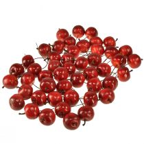 daiktų Mini obuoliai ant vielos Ø3,5cm 48 vnt