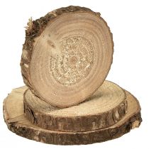 daiktų Mini mediniai griežinėliai, natūralios dekoracijos, Ø3-6cm, 600g, „pasidaryk pats“ rankdarbiai