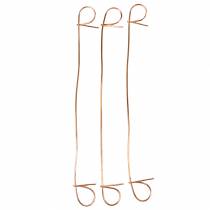 daiktų Akučių rišimo viela varinė 1mm x 120mm 100 vnt