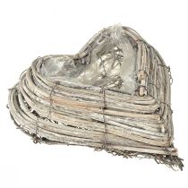 daiktų Pasodinkite natūralios baltos spalvos rotango vynuogynus 13cmx14cm 2vnt