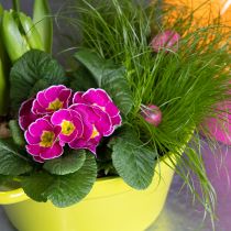 daiktų Lakštinio metalo vazonas, pavasarinė svetainės puošmena, 25 cm, 3 dalys