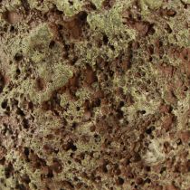 daiktų Vazonas su samanų imitacija, kaimiškas, Ø17 cm, aukštis 16,5 cm