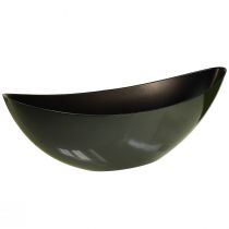 daiktų Stilingas valties dubuo tamsiai žalios spalvos - puikiai tinka sodinti - 39cm 2vnt
