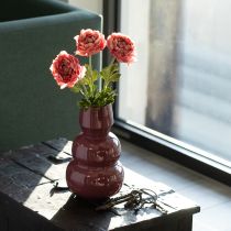 daiktų Dirbtinės vėdrynės (ranunkulus) kaip elegantiška ir nereikalaujanti priežiūros puokštė, 51 cm, 3 vnt.