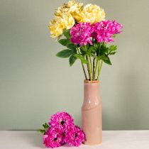 daiktų Dirbtinė ranunkulo gėlė, detali svetainės ir biuro dekoravimo kopija, 55 cm, 6 vnt.