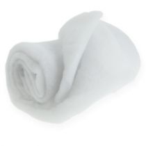 daiktų Sniego antklodė deco dirbtinis sniego kilimėlis sniego kilimas baltas 200×50cm