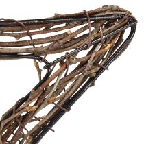 daiktų Žvaigždės kabinimui durų vainikui gluosnis natūralus 28cm 4vnt