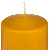 daiktų Stulpelio žvakė Wenzel žvakės GRYNOS žvakės stearinas medus 90x60mm