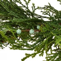 daiktų Eglės girlianda Thuja su vaisiais dekoratyvinė kabykla žalia L175cm