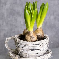 daiktų Arbatos puodelis iš natūralios medžiagos su kaimišku žavesiu išskirtinei interjero dekoracijai 13 cm