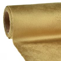 daiktų Stalo kaspinas aksominis stalo takelis aukso rudos spalvos dekoratyvinis audinys 28×270cm stalo dekoravimui