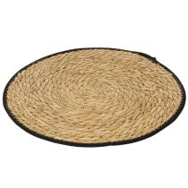 daiktų Stalo padėkliukas, apvalus, Ø35cm, 4 vnt., iš melsvų žolės