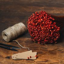 daiktų Džiovintų gėlių puokštė, žavinga vazų ar kompozicijų puošmena, 44 cm