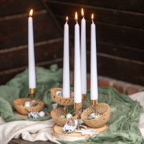 daiktų Džiovintų vaisių varpelio taurė Natūrali gedulo dekoracija 8,5-11cm 10 vnt