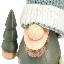daiktų Kalėdinė nykštuko puošmena nykštuko medžio žalia mėtų H14cm 6 vnt