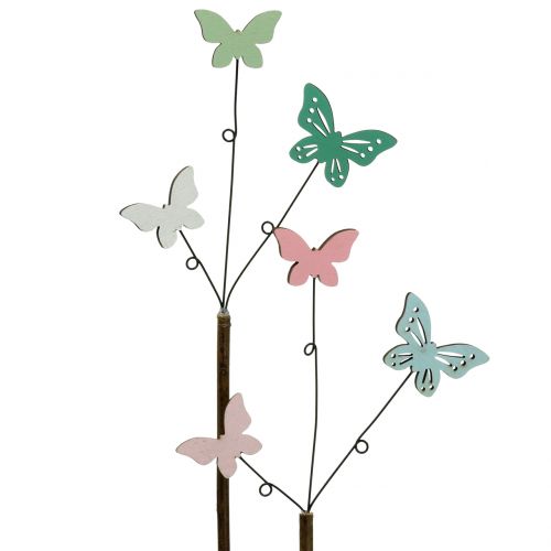 Dekoratyvinis kištukinis drugelis H43cm 6vnt | Floristik24.lt