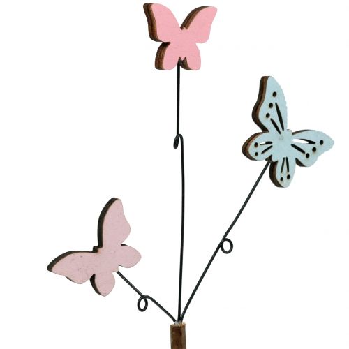 Dekoratyvinis kištukinis drugelis H43cm 6vnt | Floristik24.lt