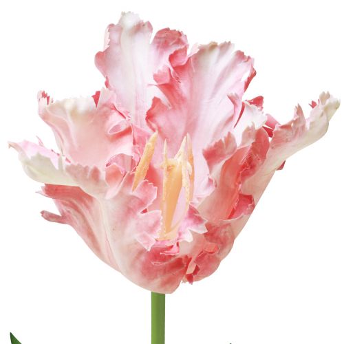 daiktų Dirbtinė gėlė papūga tulpė Dirbtinė tulpė rožinė 69cm