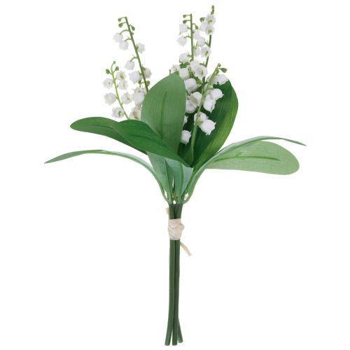 daiktų Dekoratyvinės pakalnutės dirbtinės pavasario gėlės baltos 31cm 3 vnt