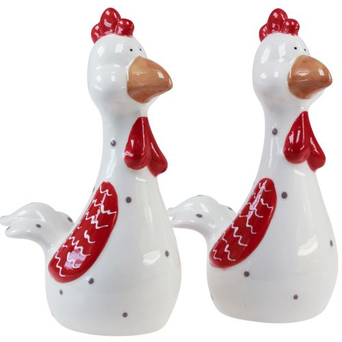 daiktų Dekoratyvinės vištienos Velykų dekoravimo figūrėlės 12cmx7,5cmx18,5cm 2vnt.