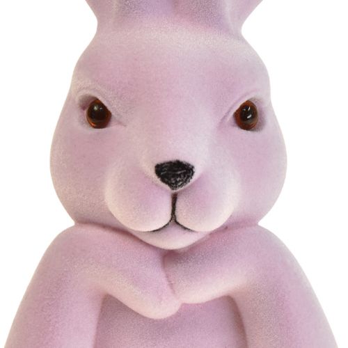 daiktų Rabbit Bust Thinking Rabbit Šviesiai violetinė – 2 kokybė – Velykos 16,5×13×27 cm