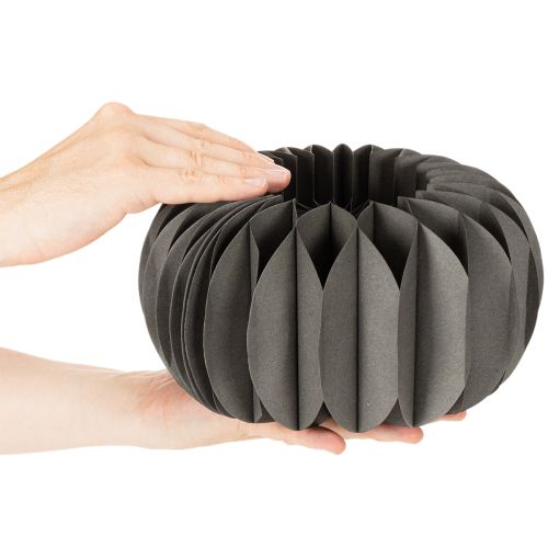daiktų Korio popieriaus moliūgų dekoravimo žiedai 24 cm 4 vnt.