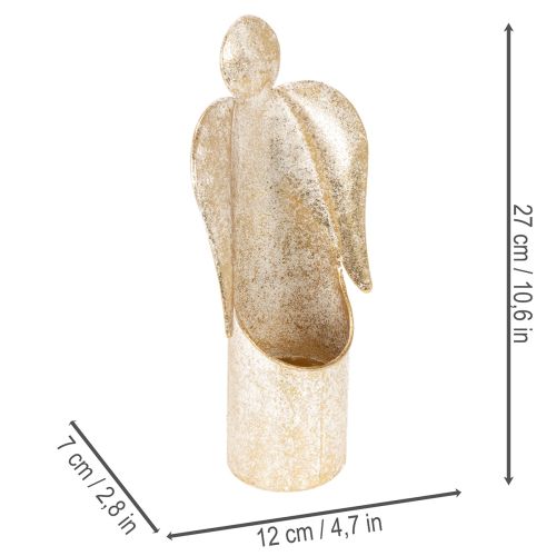 Žvakidė angelo figūrėlė,