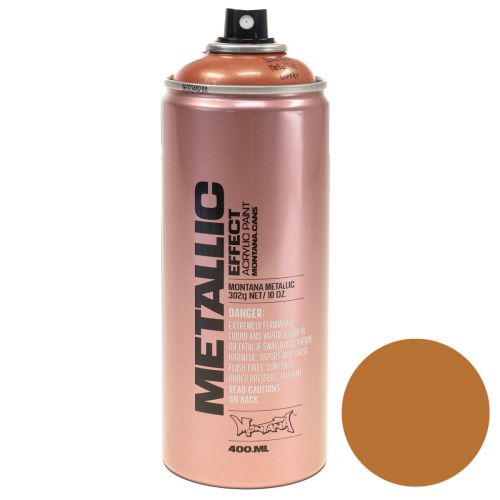 Floristik24 Copper Spray Lacquer Spray Effect Spray Metallic Lacquer Copper 400ml