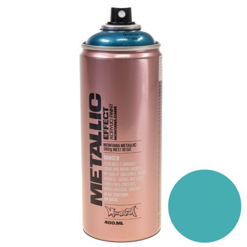 Dažų purškimo efekto purškiami metaliniai dažai mėlyni Karibai 400ml