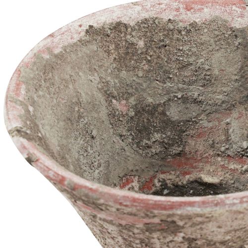 daiktų Dervos vazonas Molinis vazonas Augalų vazonas Terracotta Vintage H7cm 2vnt