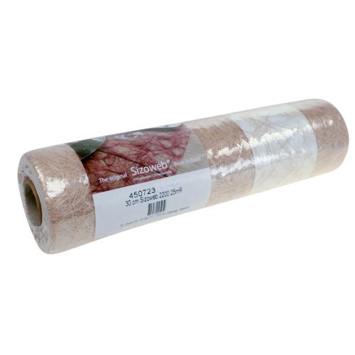 daiktų Deco fleece stalo bėgikas Sizoweb smėlio spalvos 30cm 25m