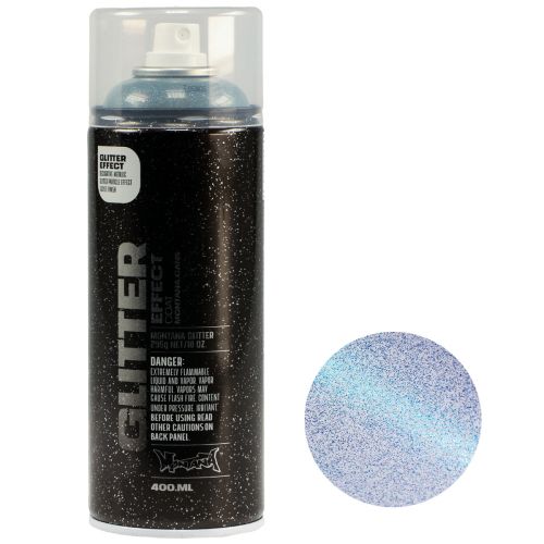 daiktų Glitter Spray Montana Effect Spray Paint Blue Cosmos 400ml
