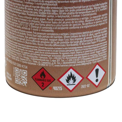 Floristik24 Rust Spray Effect Spray Rust Spray viduje ir išorėje Brown 400ml