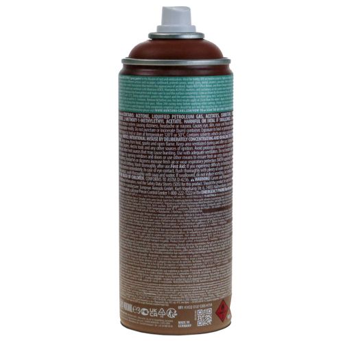 Floristik24 Rust Spray Effect Spray Rust Spray viduje ir išorėje Brown 400ml