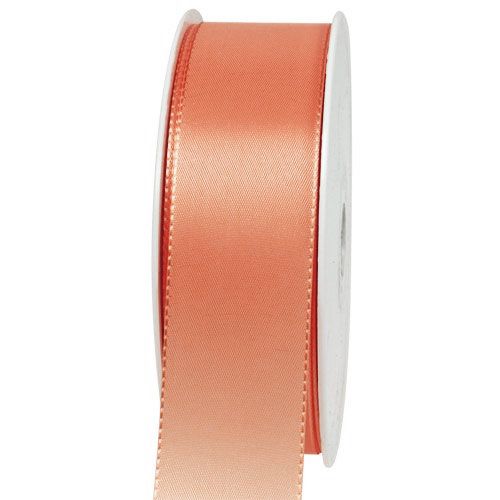 Floristik24 Dovanų ir dekoravimo juostelė 40mm x 50m Abrikosas