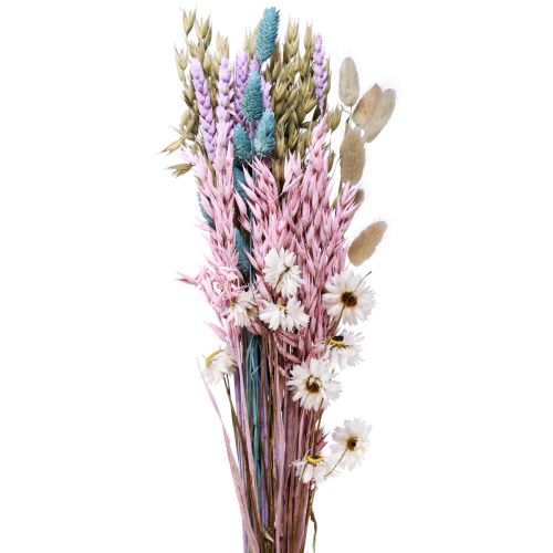 daiktų Džiovintų gėlių puokštė šiaudinės gėlės Phalaris grūdėtumas 58cm