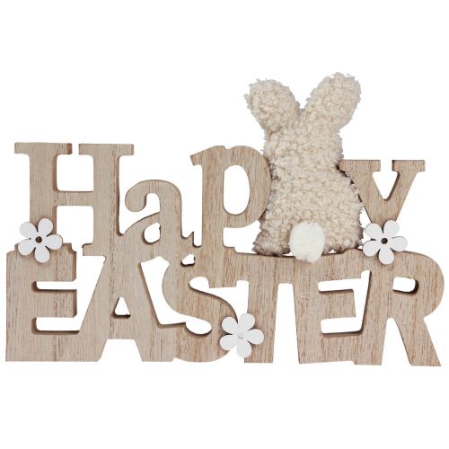 daiktų Velykinė dekoracija &quot;Happy Easter&quot; medinė Velykinė dekoracija lentynai 24cm