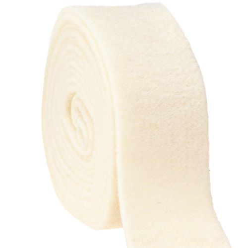 Veltinio juostelė balta 7,5 cm, 5 m