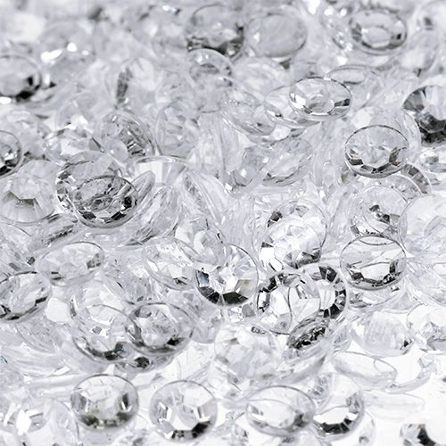 Floristik24 Akriliniai deimantai Ø4mm skaidrūs 110g