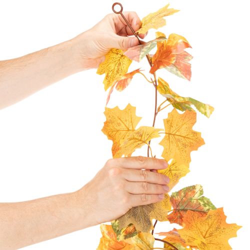 daiktų Dirbtinio klevo girlianda, rudens dekoracija, 165 cm