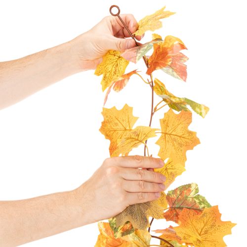 Dirbtinio klevo girlianda, rudens dekoracija, 165 cm | Floristik24.lt