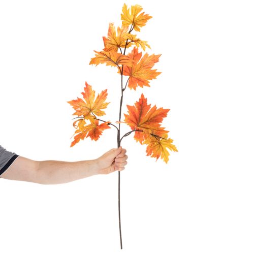 daiktų Dirbtinė klevo šaka kaip rudens puošmena 100 cm