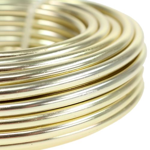 Aliuminio viela Ø5mm šampanas 500g