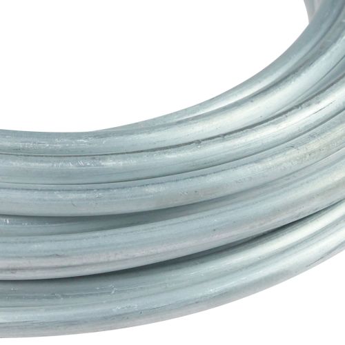 daiktų Aliuminio viela aliuminio viela 5mm juvelyrinė viela baltai sidabrinė matinė 500g