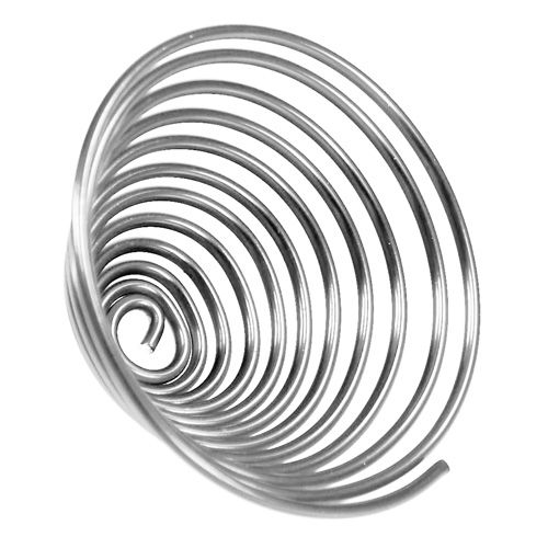 Floristik24 Vielos varžtas metalinis varžtas sidabrinis 2mm 120cm 2vnt